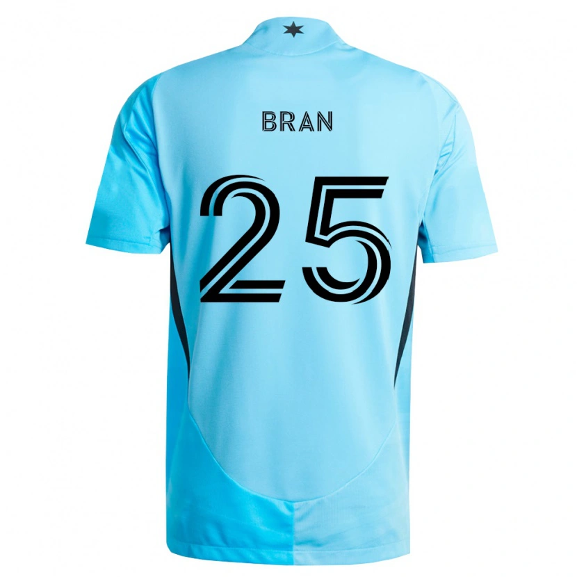 Danxen Damen Alejandro Bran #25 Hellblau Schwarz Auswärtstrikot Trikot 2026/27 T-Shirt Österreich