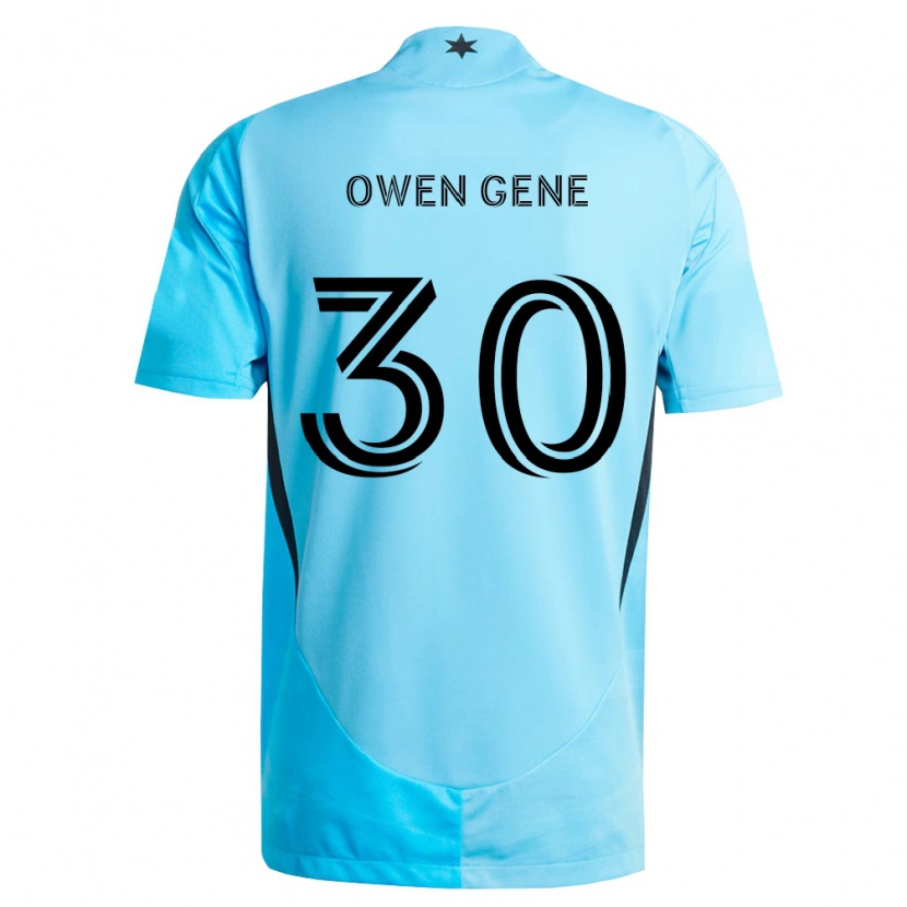 Danxen Damen Owen Gene #30 Hellblau Schwarz Auswärtstrikot Trikot 2026/27 T-Shirt Österreich
