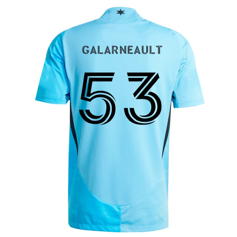 Danxen Damen Benjamin Galarneault #53 Hellblau Schwarz Auswärtstrikot Trikot 2026/27 T-Shirt Österreich