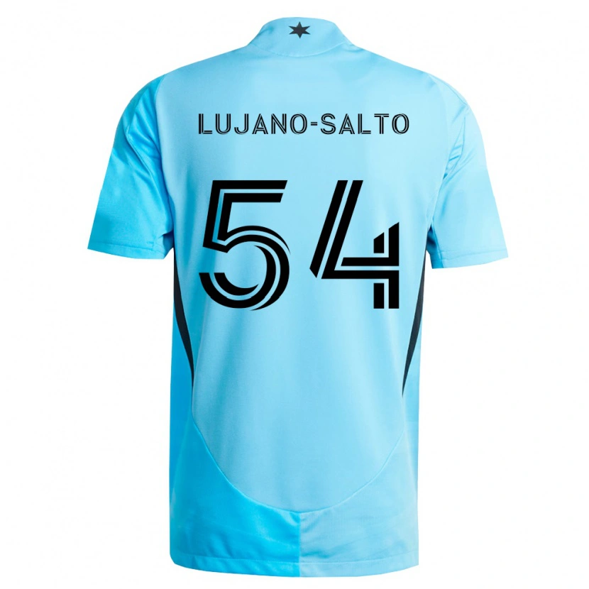 Danxen Damen Ramon Lujano-Salto #54 Hellblau Schwarz Auswärtstrikot Trikot 2026/27 T-Shirt Österreich