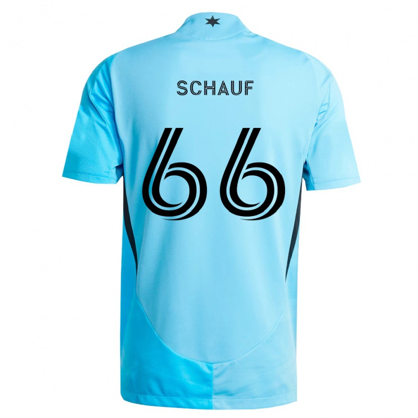 Danxen Damen Brody Schauf #66 Hellblau Schwarz Auswärtstrikot Trikot 2026/27 T-Shirt Österreich