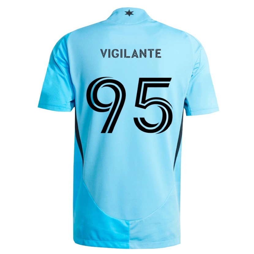 Danxen Damen Sam Vigilante #95 Hellblau Schwarz Auswärtstrikot Trikot 2026/27 T-Shirt Österreich