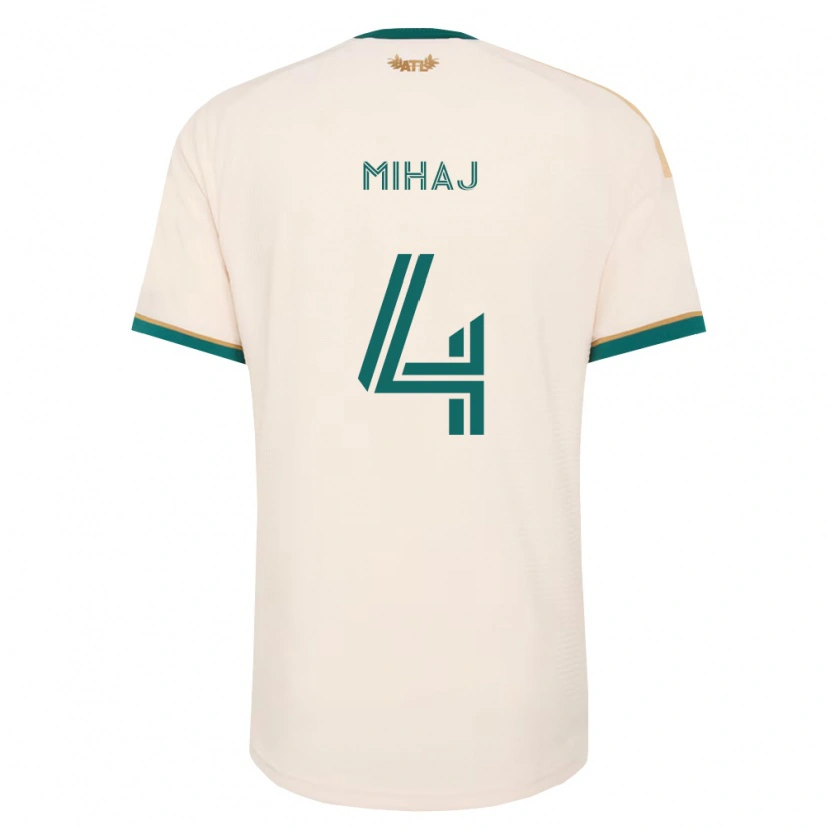 Danxen Damen Enea Mihaj #4 Champagner Grün Auswärtstrikot Trikot 2026/27 T-Shirt Österreich