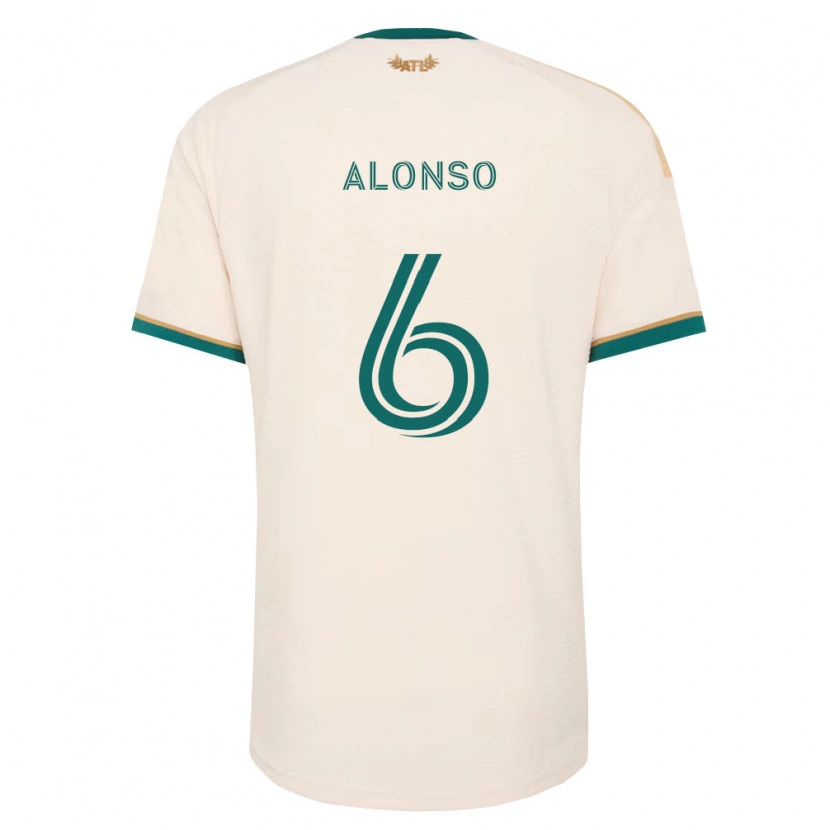 Danxen Damen Júnior Alonso #6 Champagner Grün Auswärtstrikot Trikot 2026/27 T-Shirt Österreich