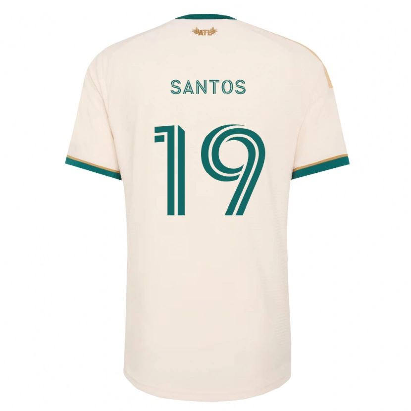 Danxen Damen Sergio Santos #19 Champagner Grün Auswärtstrikot Trikot 2026/27 T-Shirt Österreich