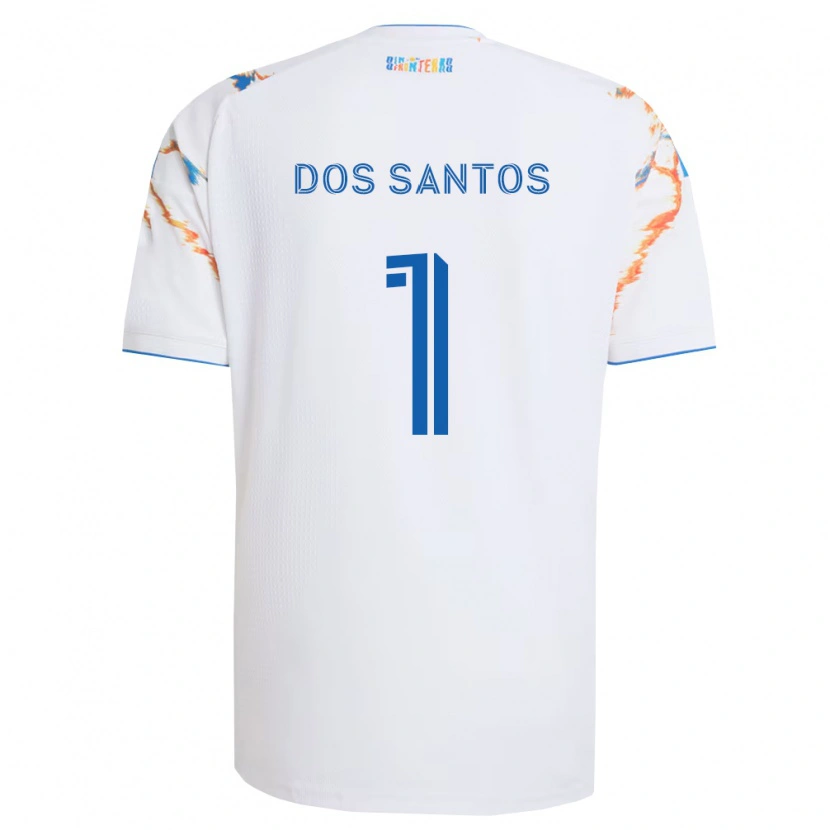 Danxen Damen Cj Dos Santos #1 Weiß Orange Blau Auswärtstrikot Trikot 2026/27 T-Shirt Österreich