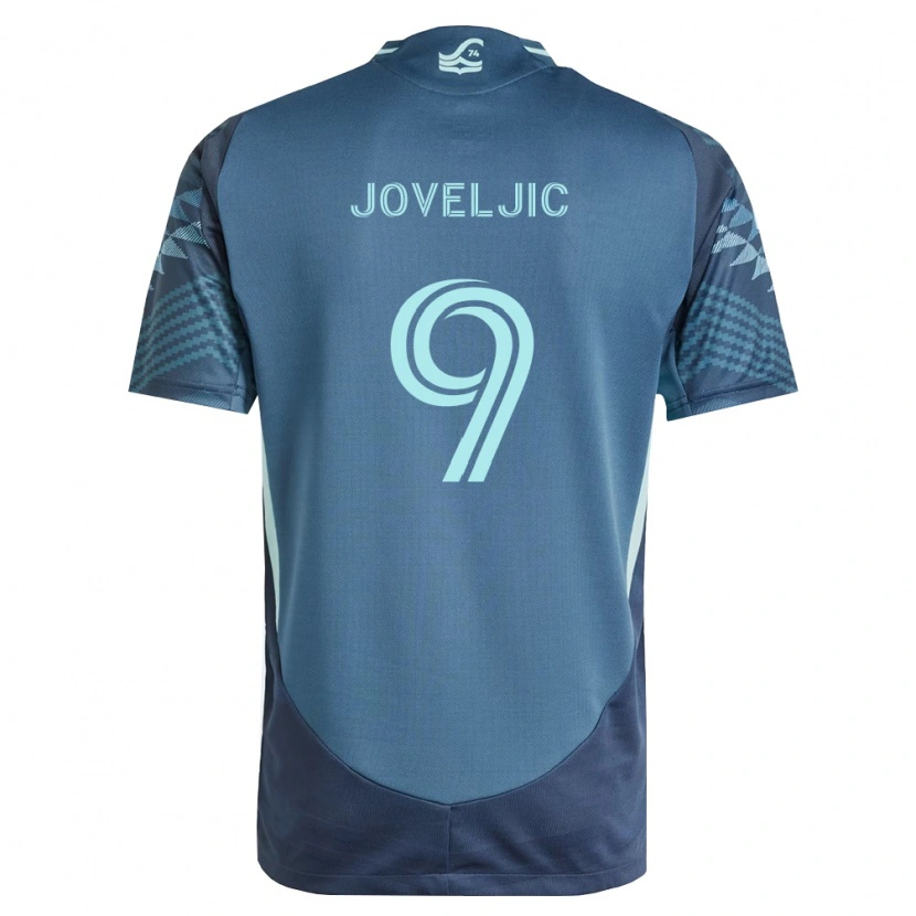 Danxen Damen Dejan Joveljić #9 Marineblau Grün Auswärtstrikot Trikot 2026/27 T-Shirt Österreich