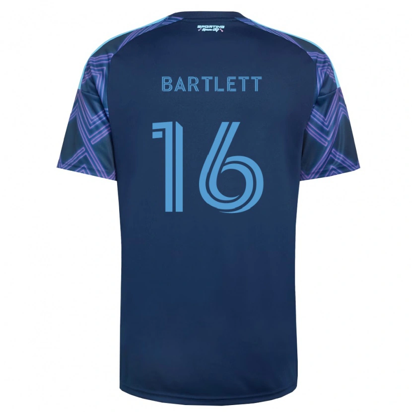 Danxen Damen Jacob Bartlett #16 Königsblau Violett Auswärtstrikot Trikot 2026/27 T-Shirt Österreich