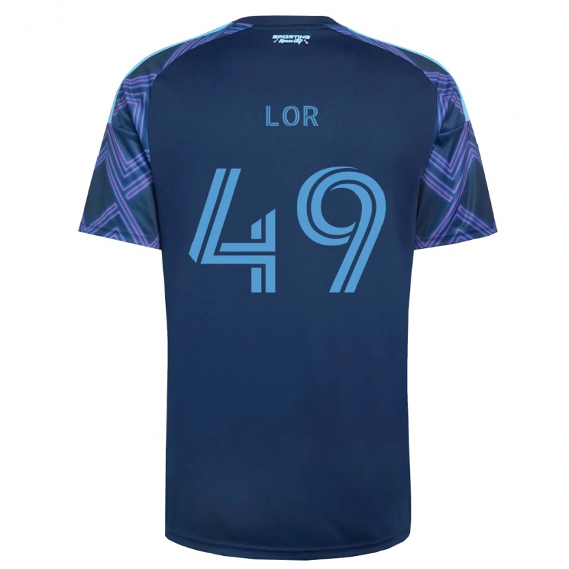 Danxen Damen Troy Lor #49 Königsblau Violett Auswärtstrikot Trikot 2026/27 T-Shirt Österreich