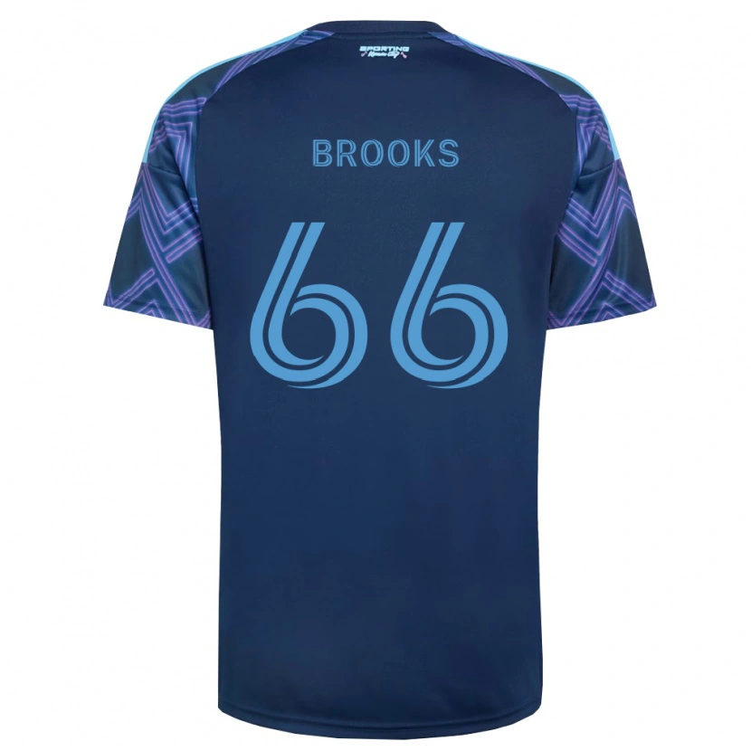 Danxen Damen Edson Brooks #66 Königsblau Violett Auswärtstrikot Trikot 2026/27 T-Shirt Österreich