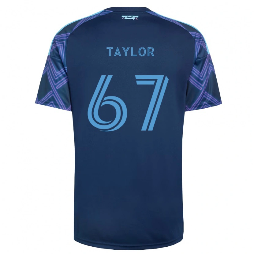 Danxen Damen Kael Taylor #67 Königsblau Violett Auswärtstrikot Trikot 2026/27 T-Shirt Österreich