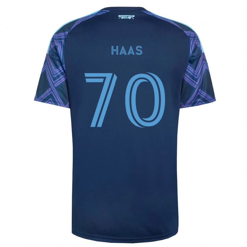 Danxen Damen Ty Haas #70 Königsblau Violett Auswärtstrikot Trikot 2026/27 T-Shirt Österreich