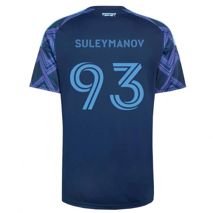 Danxen Damen Shapi Suleymanov #93 Königsblau Violett Auswärtstrikot Trikot 2026/27 T-Shirt Österreich