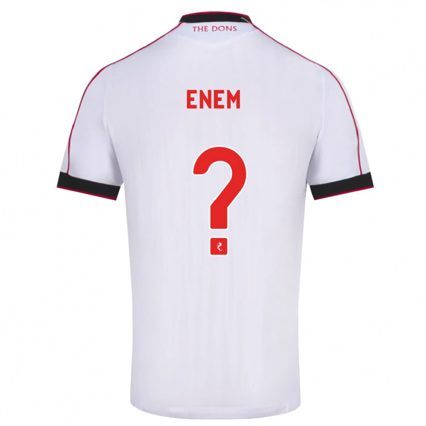 Danxen Damen Victor Enem #0 Schwarz Rot Weiß Auswärtstrikot Trikot 2026/27 T-Shirt Österreich
