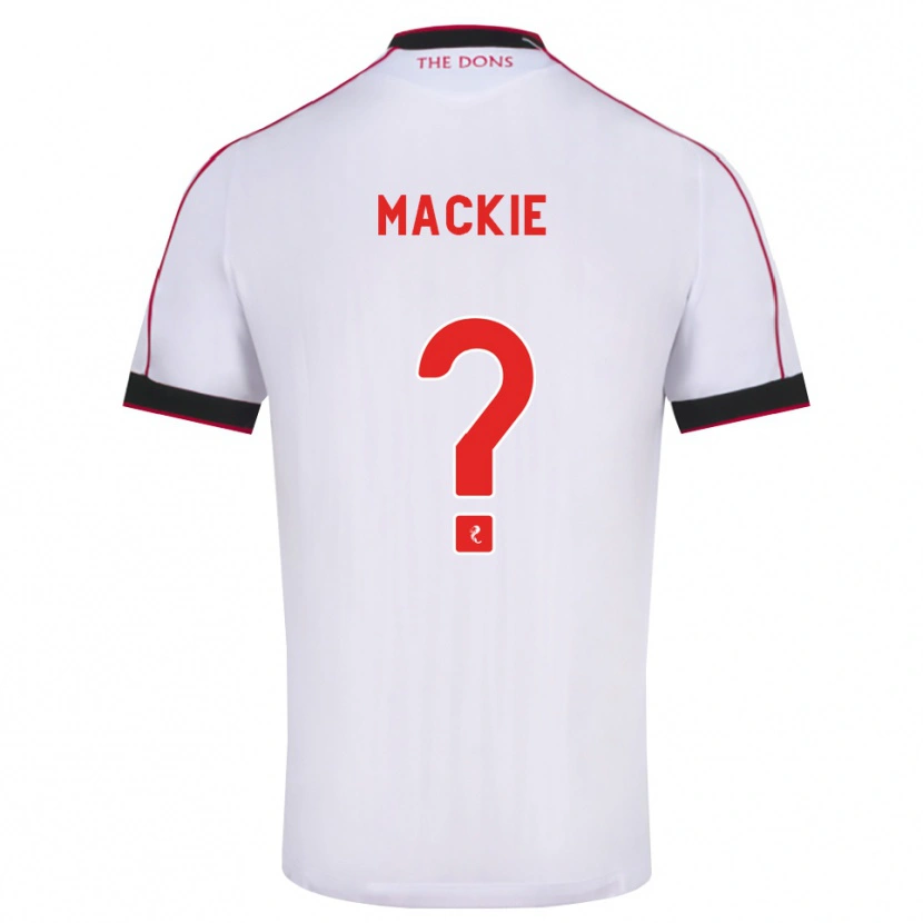 Danxen Damen Fraser Mackie #0 Schwarz Rot Weiß Auswärtstrikot Trikot 2026/27 T-Shirt Österreich