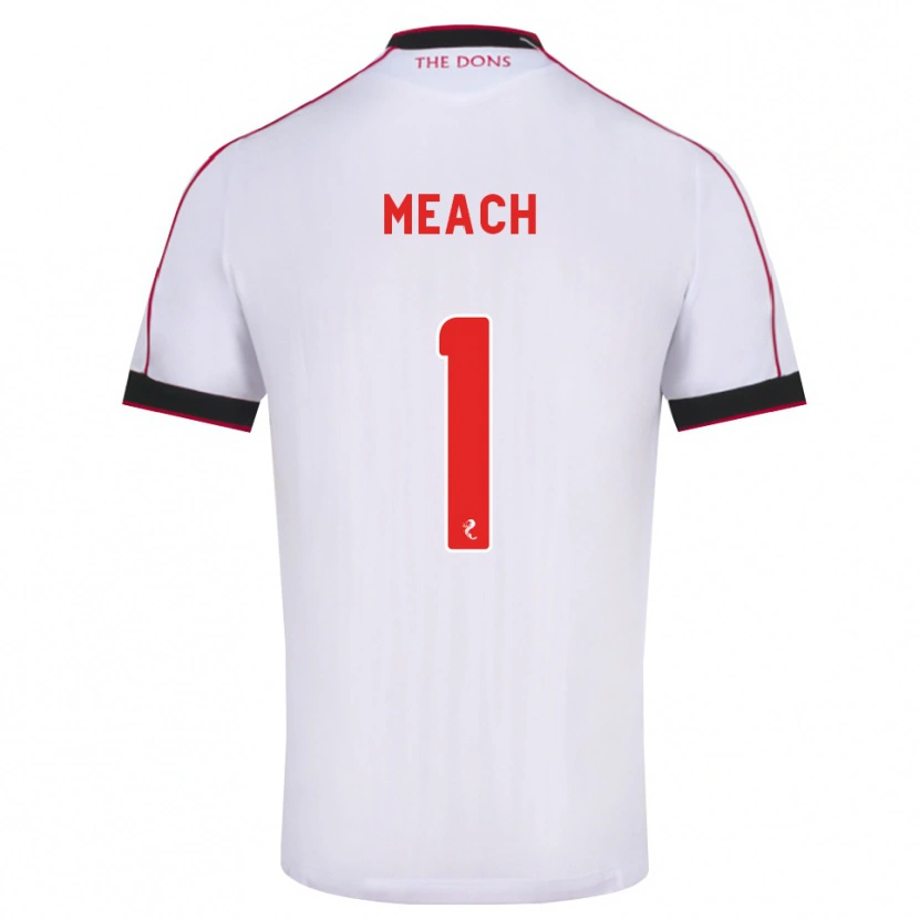 Danxen Damen Aaliyah-Jay Meach #1 Schwarz Rot Weiß Auswärtstrikot Trikot 2026/27 T-Shirt Österreich