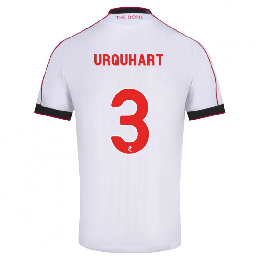 Danxen Damen Millie Urquhart #3 Schwarz Rot Weiß Auswärtstrikot Trikot 2026/27 T-Shirt Österreich
