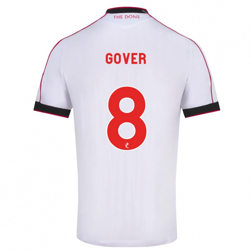 Danxen Damen Chloe Gover #8 Schwarz Rot Weiß Auswärtstrikot Trikot 2026/27 T-Shirt Österreich