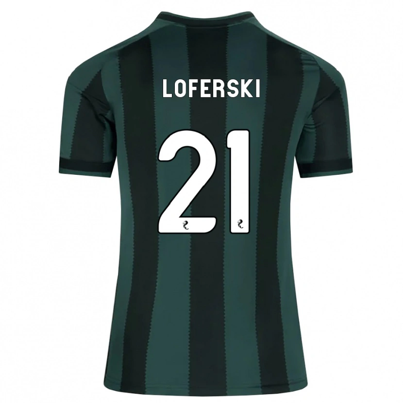 Danxen Damen Kit Loferski #21 Dunkles Schiefergrau Schwarz Auswärtstrikot Trikot 2026/27 T-Shirt Österreich