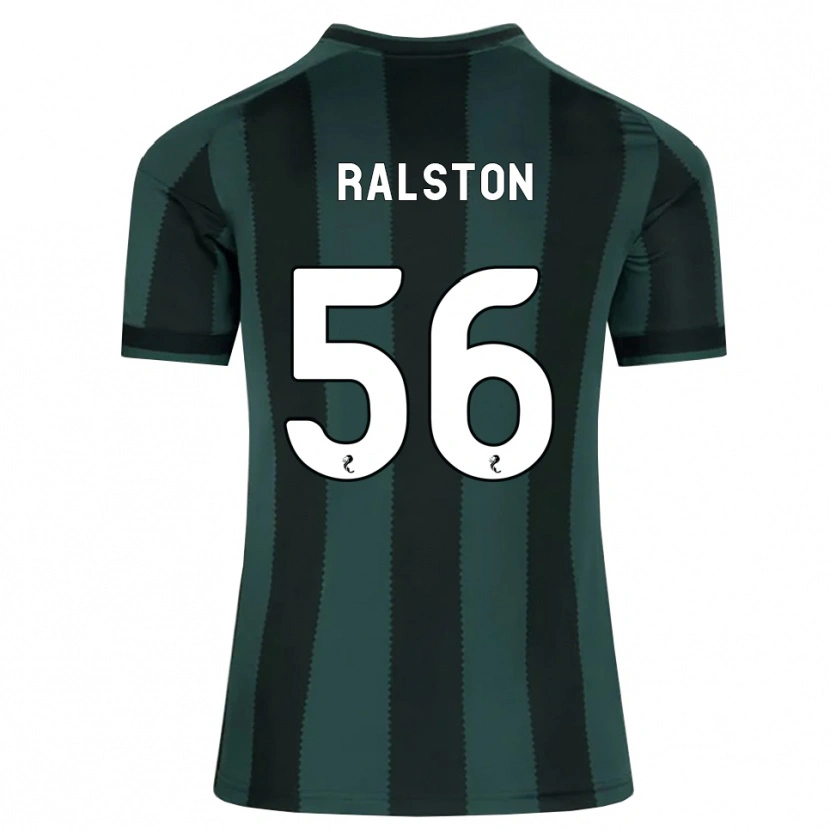 Danxen Damen Anthony Ralston #56 Dunkles Schiefergrau Schwarz Auswärtstrikot Trikot 2026/27 T-Shirt Österreich