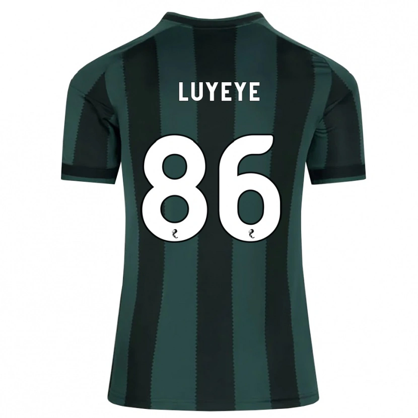 Danxen Damen Benny-Jackson Luyeye #86 Dunkles Schiefergrau Schwarz Auswärtstrikot Trikot 2026/27 T-Shirt Österreich