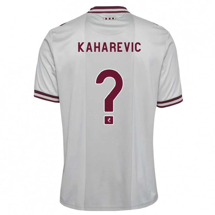Danxen Damen Sinan Kaharevic #0 Weiß Burgunder Auswärtstrikot Trikot 2026/27 T-Shirt Österreich