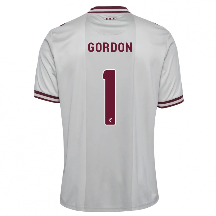 Danxen Damen Craig Gordon #1 Weiß Burgunder Auswärtstrikot Trikot 2026/27 T-Shirt Österreich