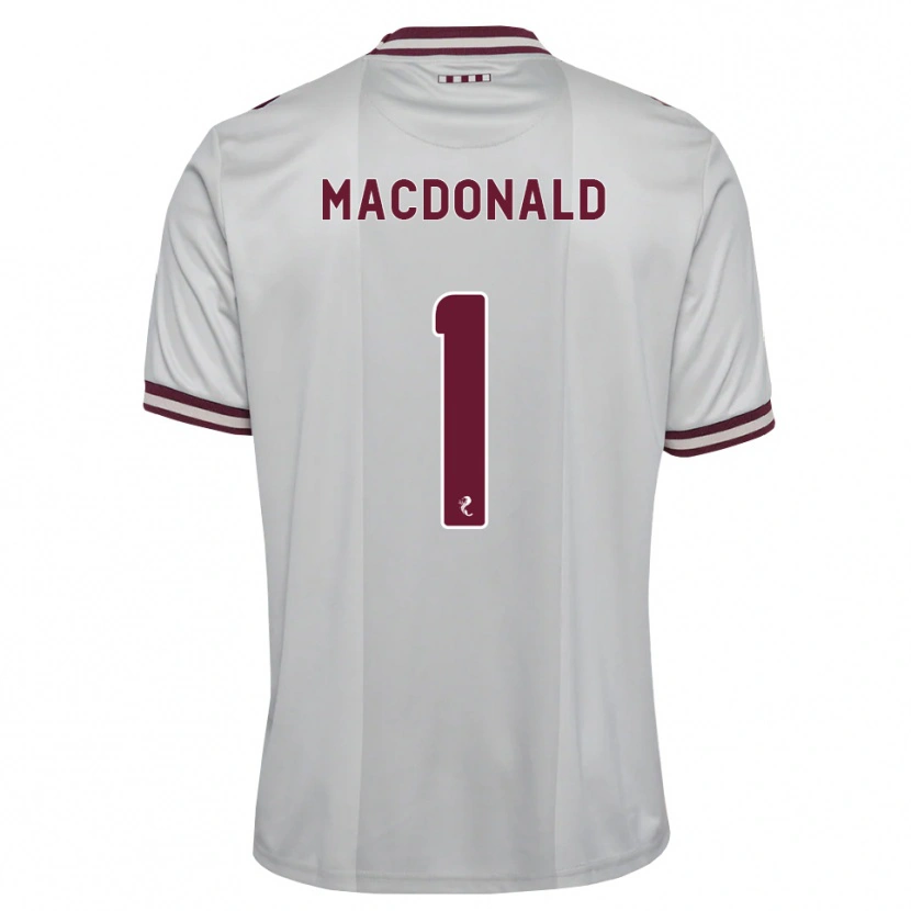 Danxen Damen Jamie Macdonald #1 Weiß Burgunder Auswärtstrikot Trikot 2026/27 T-Shirt Österreich