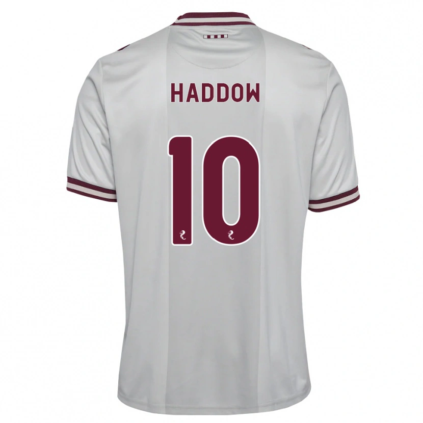 Danxen Damen Aiden Haddow #10 Weiß Burgunder Auswärtstrikot Trikot 2026/27 T-Shirt Österreich
