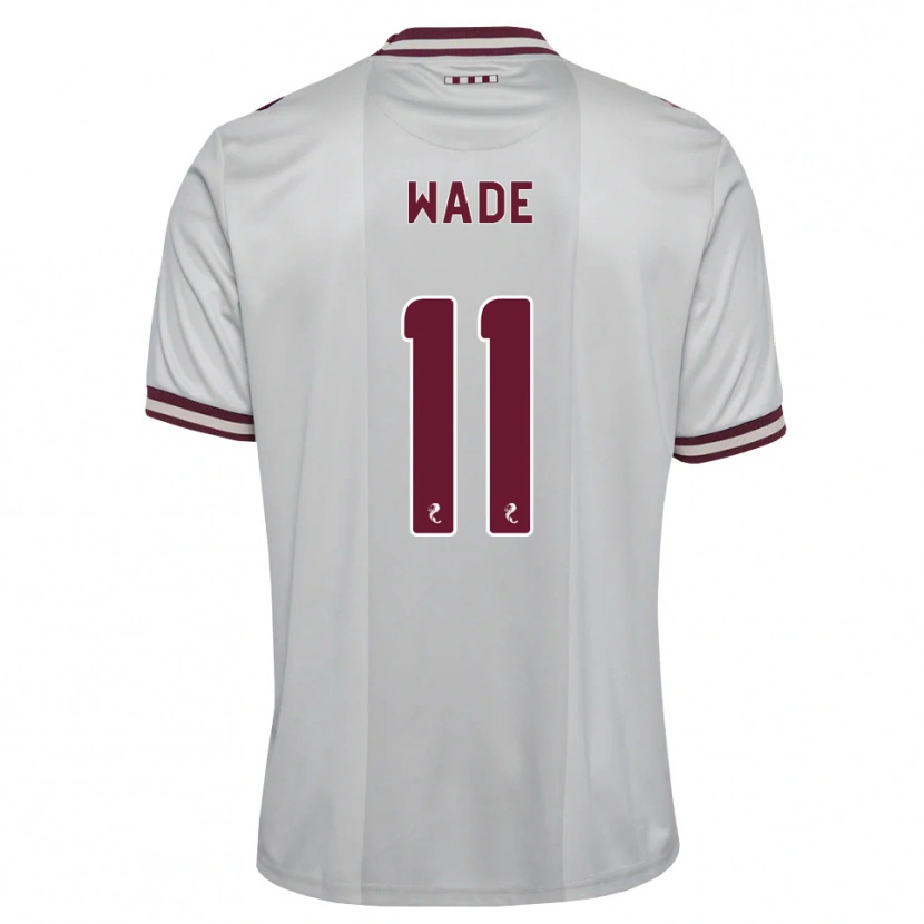 Danxen Damen Lauren Wade #11 Weiß Burgunder Auswärtstrikot Trikot 2026/27 T-Shirt Österreich