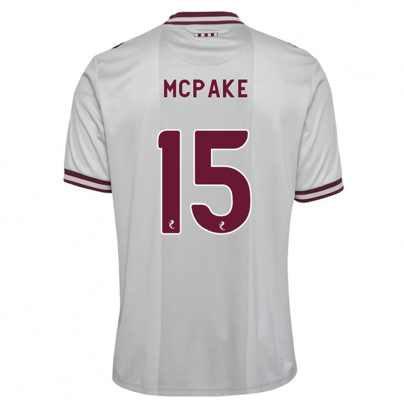 Danxen Damen Josh Mcpake #15 Weiß Burgunder Auswärtstrikot Trikot 2026/27 T-Shirt Österreich