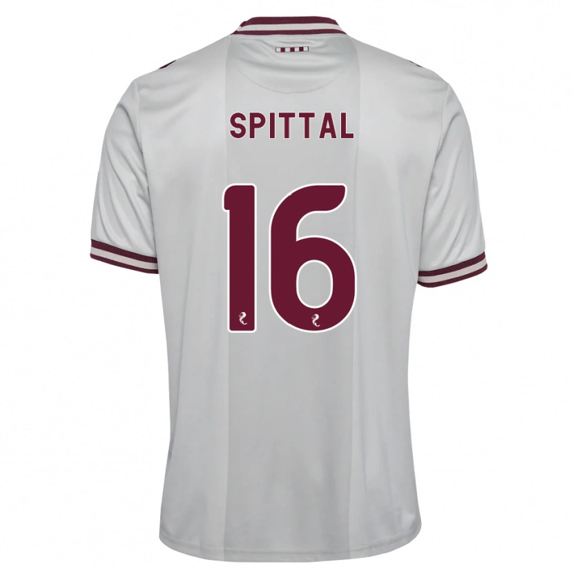 Danxen Damen Blair Spittal #16 Weiß Burgunder Auswärtstrikot Trikot 2026/27 T-Shirt Österreich