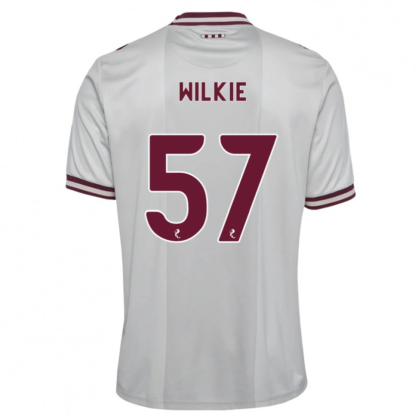 Danxen Damen Coupar Wilkie #57 Weiß Burgunder Auswärtstrikot Trikot 2026/27 T-Shirt Österreich