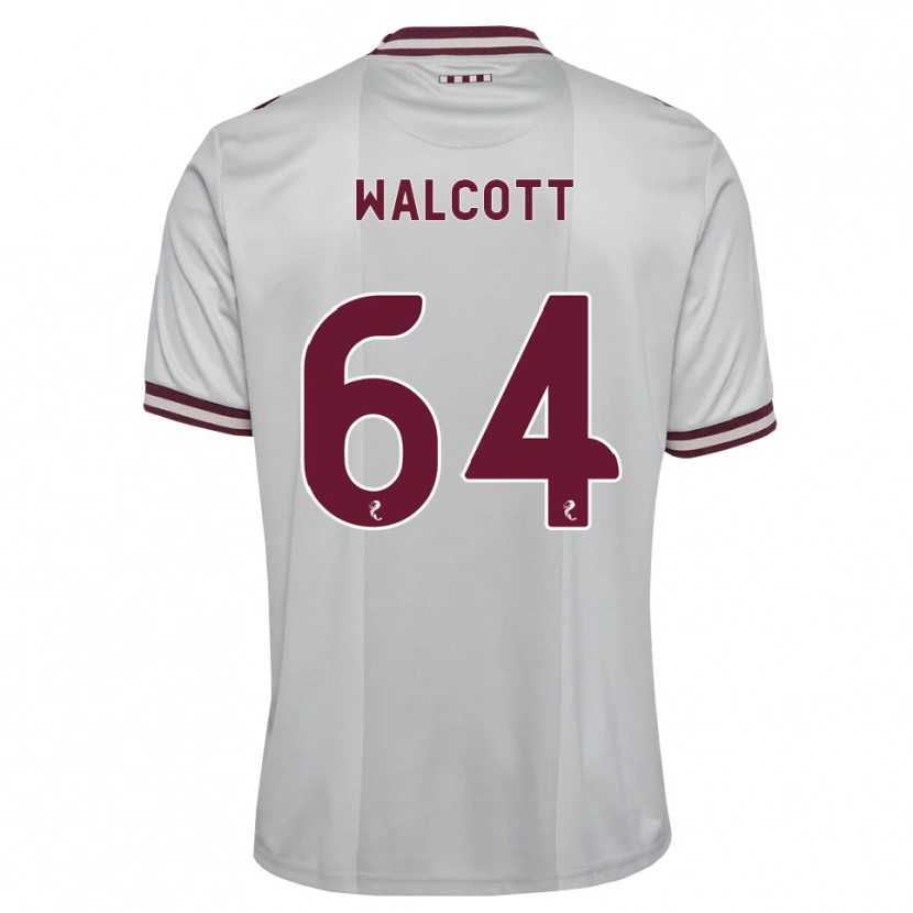 Danxen Damen Malachi Fagan-Walcott #64 Weiß Burgunder Auswärtstrikot Trikot 2026/27 T-Shirt Österreich