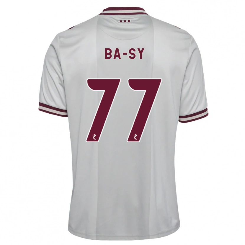 Danxen Damen Amadou Ba-Sy #77 Weiß Burgunder Auswärtstrikot Trikot 2026/27 T-Shirt Österreich