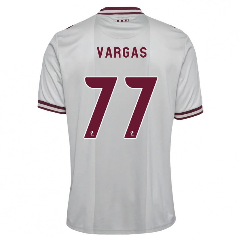 Danxen Damen Kenneth Vargas #77 Weiß Burgunder Auswärtstrikot Trikot 2026/27 T-Shirt Österreich
