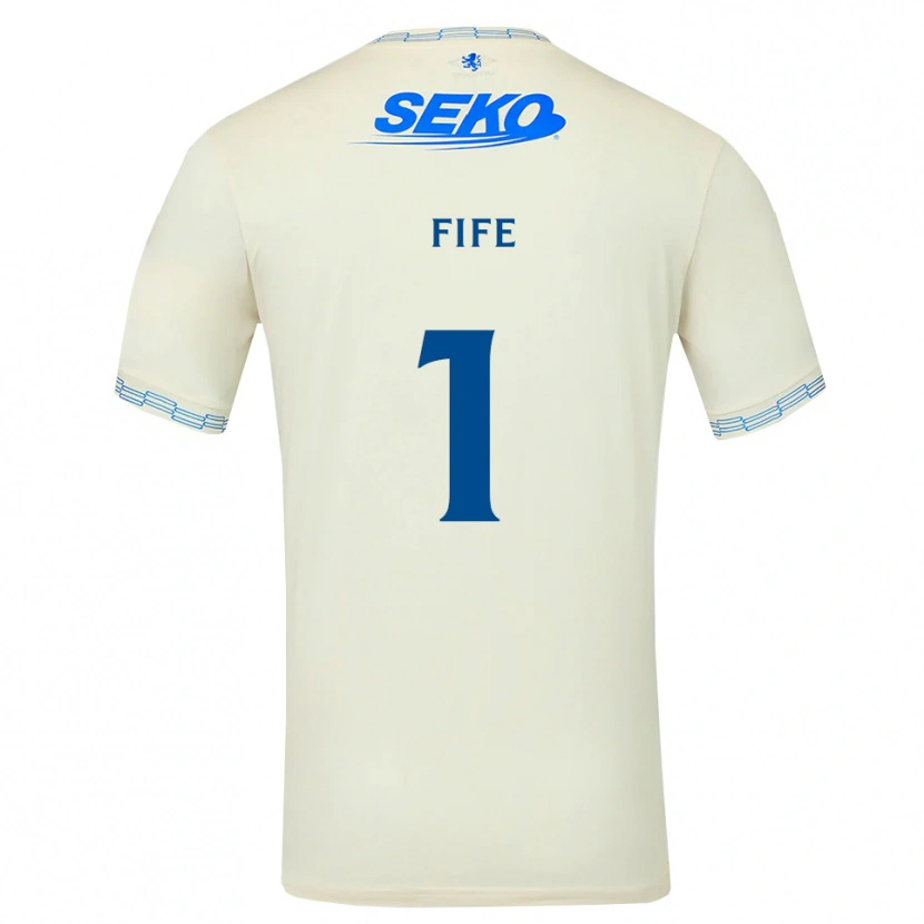 Danxen Damen Jenna Fife #1 Tiefseeblau Weiß Auswärtstrikot Trikot 2026/27 T-Shirt Österreich