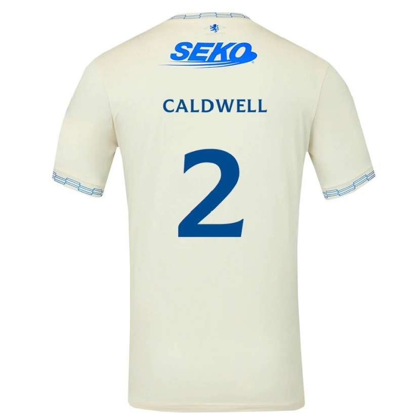 Danxen Damen Jack Caldwell #2 Tiefseeblau Weiß Auswärtstrikot Trikot 2026/27 T-Shirt Österreich