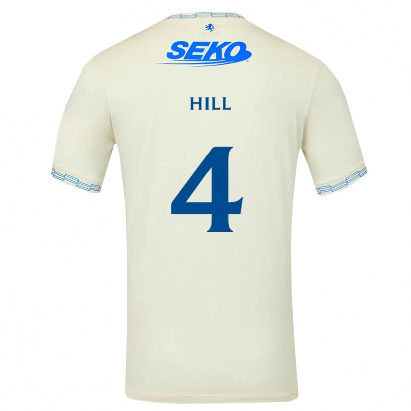 Danxen Damen Kathryn Hill #4 Tiefseeblau Weiß Auswärtstrikot Trikot 2026/27 T-Shirt Österreich
