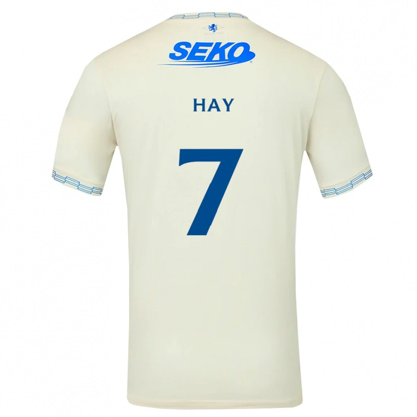 Danxen Damen Brogan Hay #7 Tiefseeblau Weiß Auswärtstrikot Trikot 2026/27 T-Shirt Österreich