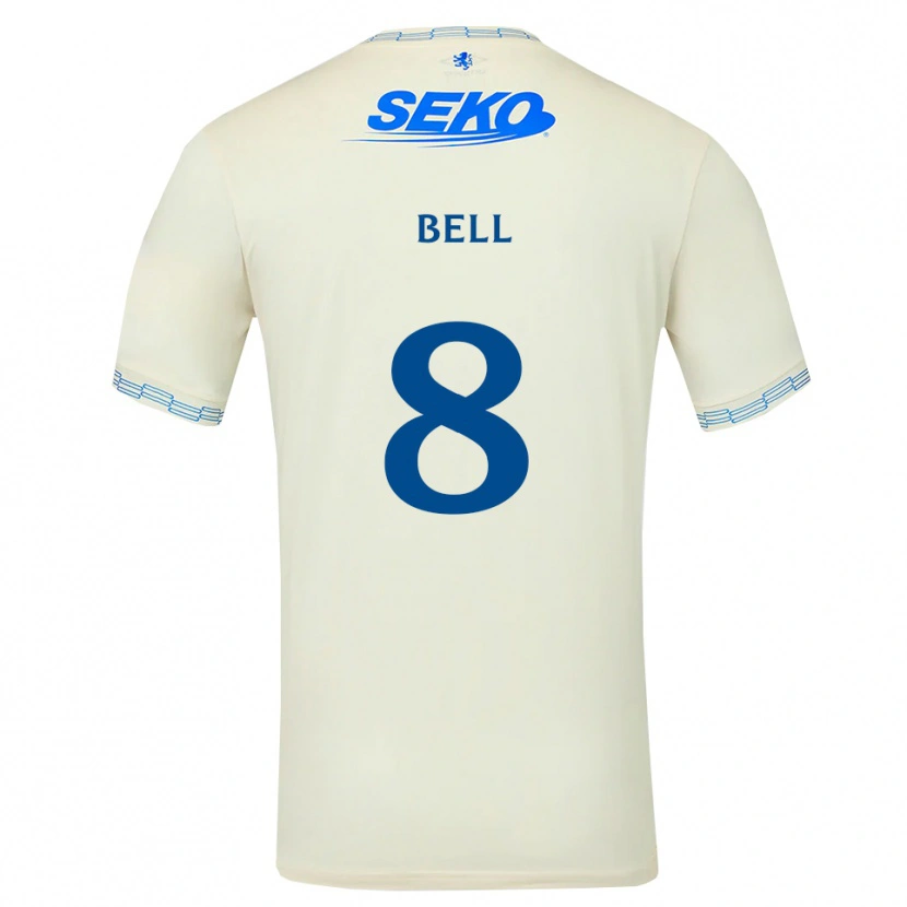 Danxen Damen Cameron Bell #8 Tiefseeblau Weiß Auswärtstrikot Trikot 2026/27 T-Shirt Österreich