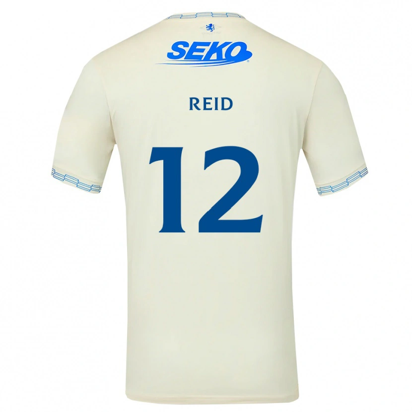 Danxen Damen James Reid #12 Tiefseeblau Weiß Auswärtstrikot Trikot 2026/27 T-Shirt Österreich