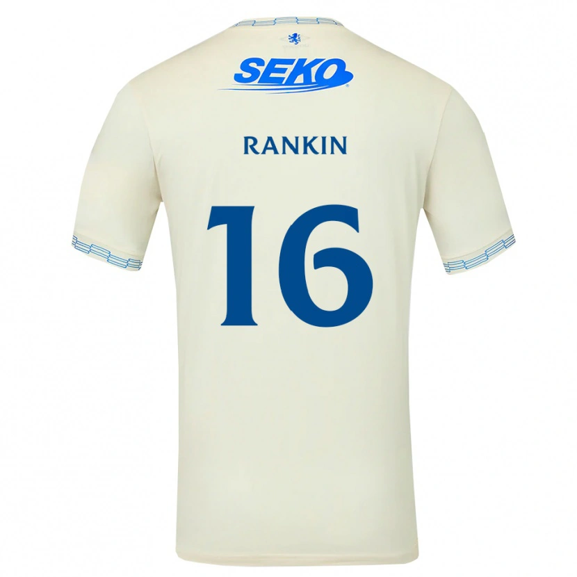 Danxen Damen Luca Rankin #16 Tiefseeblau Weiß Auswärtstrikot Trikot 2026/27 T-Shirt Österreich