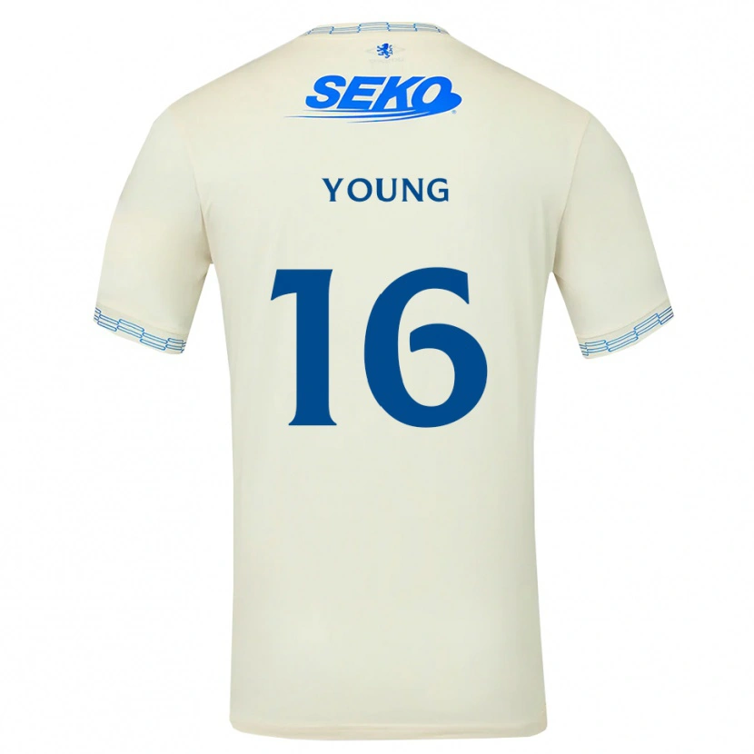 Danxen Damen Calum Young #16 Tiefseeblau Weiß Auswärtstrikot Trikot 2026/27 T-Shirt Österreich