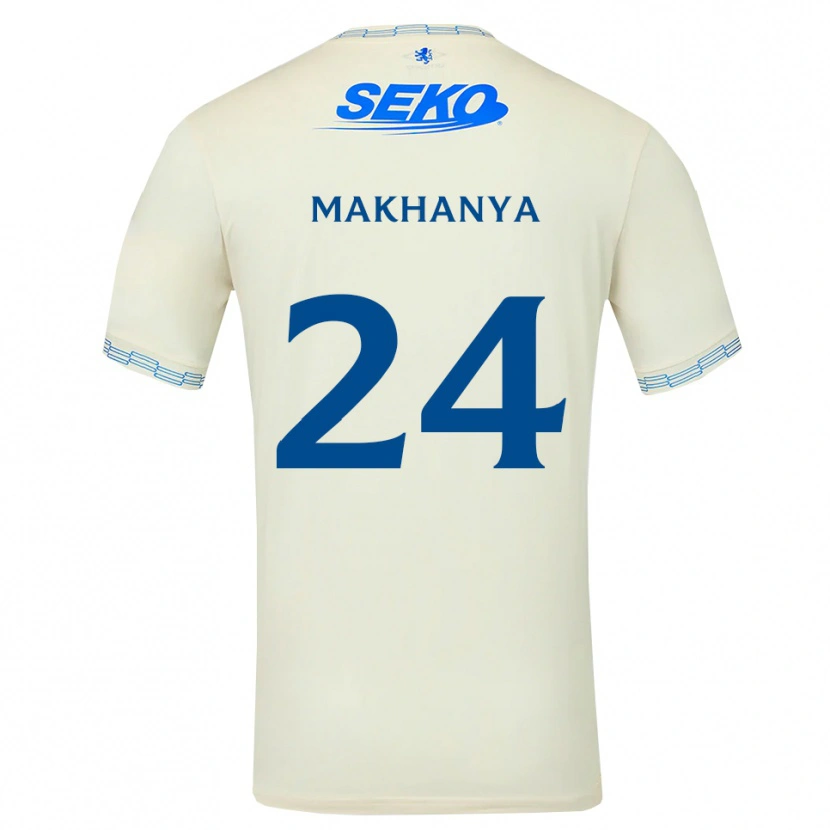 Danxen Damen Olwethu Makhanya #24 Tiefseeblau Weiß Auswärtstrikot Trikot 2026/27 T-Shirt Österreich