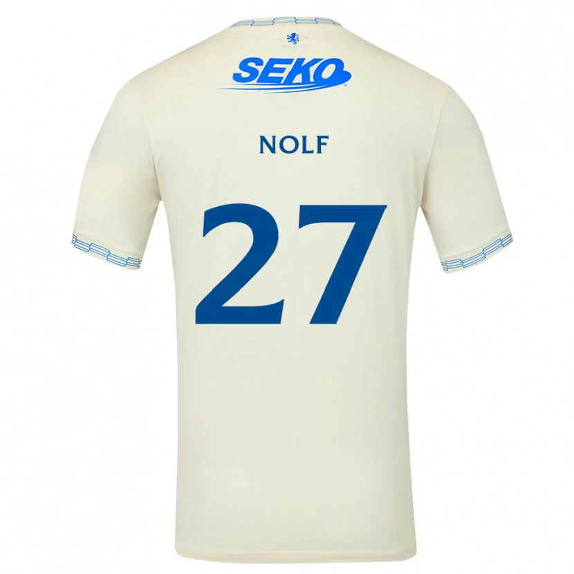 Danxen Damen Madeline Nolf #27 Tiefseeblau Weiß Auswärtstrikot Trikot 2026/27 T-Shirt Österreich