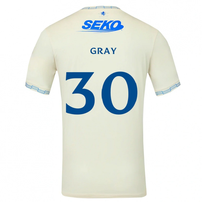 Danxen Damen Georgia Gray #30 Tiefseeblau Weiß Auswärtstrikot Trikot 2026/27 T-Shirt Österreich