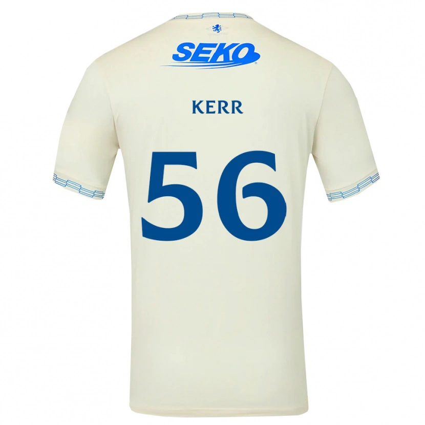 Danxen Damen Arran Kerr #56 Tiefseeblau Weiß Auswärtstrikot Trikot 2026/27 T-Shirt Österreich