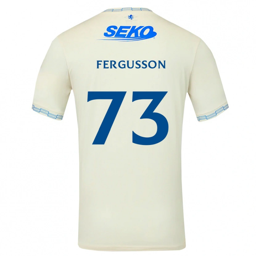 Danxen Damen Coben Fergusson #73 Tiefseeblau Weiß Auswärtstrikot Trikot 2026/27 T-Shirt Österreich