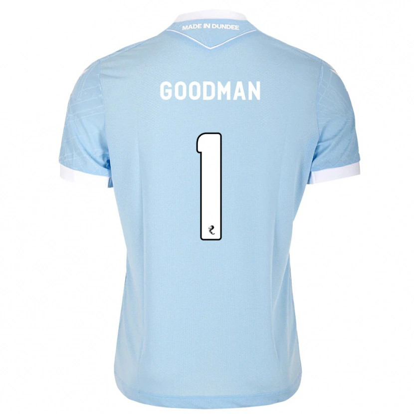 Danxen Damen Owen Goodman #1 Himmelblau Weiß Auswärtstrikot Trikot 2026/27 T-Shirt Österreich